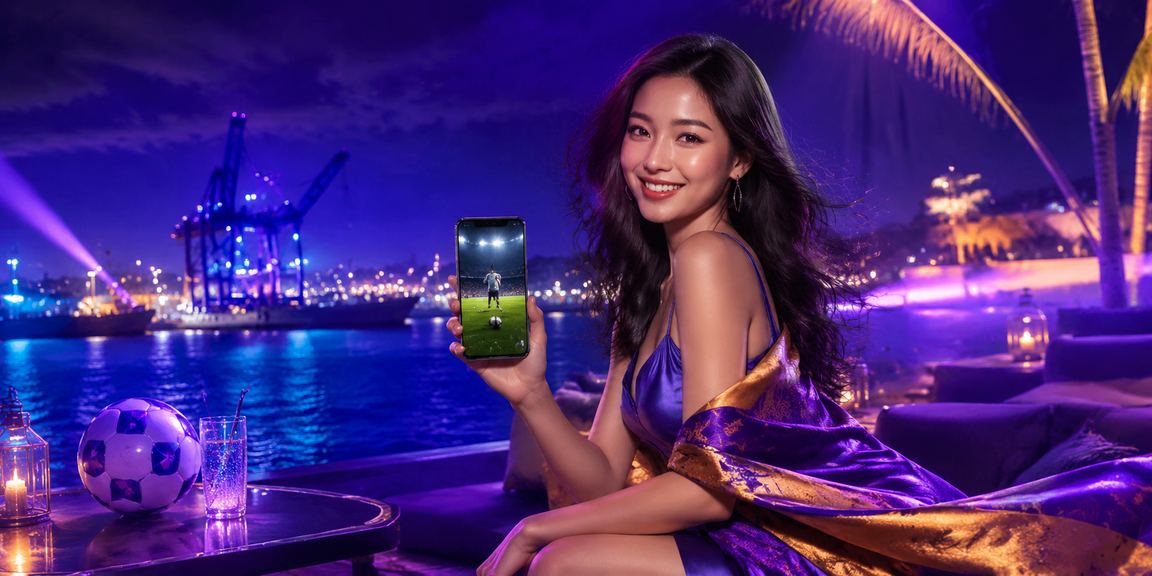 Bảng neon cá cược bóng đá tại Vũng Tàu với màn hình tỷ lệ kèo và thống kê đội bóng sáng rực